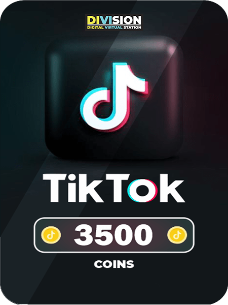TikTok 3500 Coins - Top Up