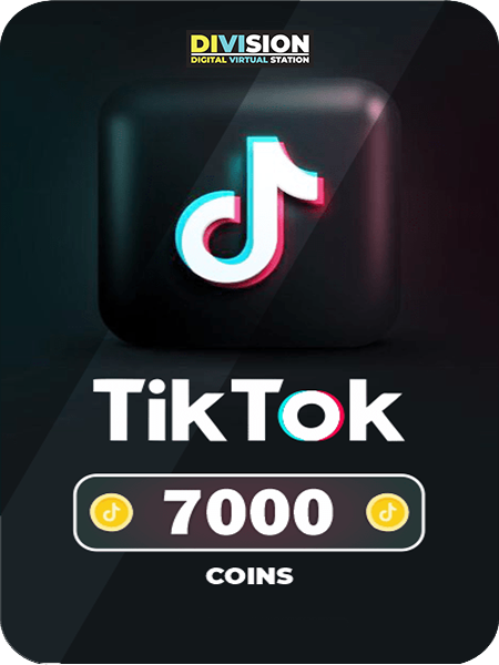 TikTok 7000 Coins - Top Up